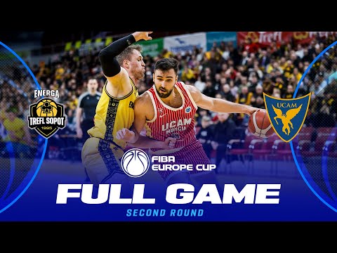 Second Round | Energa Trefl Sopot v UCAM Murcia | Full Basketball Game | FIBA Europe Cup 2025-26