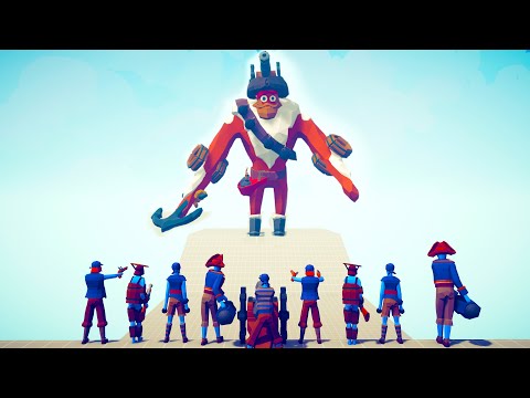PIRATE GIANT vs EVERY FACTION - Totally Accurate Battle Simulator TABS