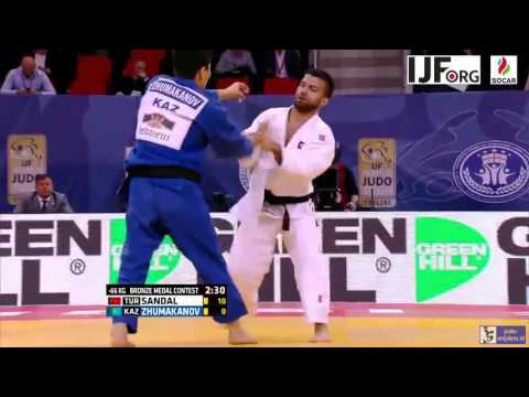 Judo 2016 Grand Prix Tbilisi: Sandal (TUR) - Zhumakanov (KAZ) [-66kg] bronze