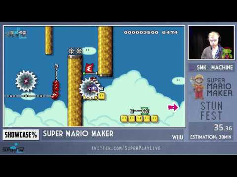 [STUNFEST 2016] Super Mario Maker Showcase% by KVD