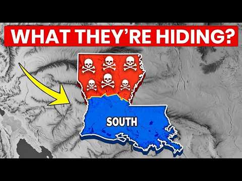 Why So Few Americans Live in Northern Louisiana Compared to Southern Louisiana