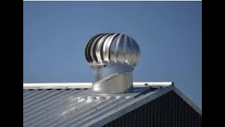 1510 Whirlybird Turbine - How To Turn A Roofline Ventilation Turbine Into A Generator