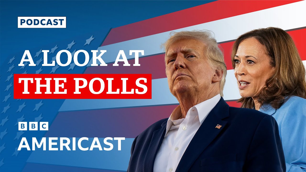 Is Kamala Harris beating Donald Trump in the US election polls? | BBC Americast
