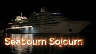Cruise Ship Seabourn Sojourn transits the Cape Cod Canal 10/19/25