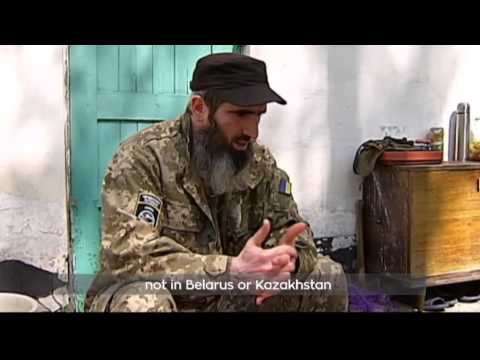Chechen Fighters in East Ukraine: Chechens and Ukrainians join forces in battle with militants