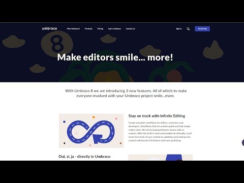 Umbraco 8 Cloud Registration
