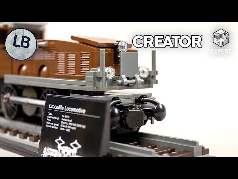 Vidéo LEGO Creator 10277 : La locomotive Crocodile