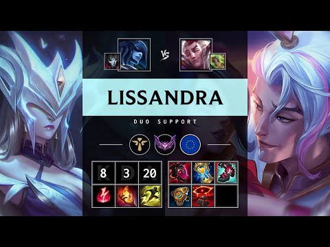 Lissandra Support vs Rakan - EUW Master Patch 25.13