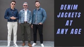 How To Wear Denim Jackets At Any Age