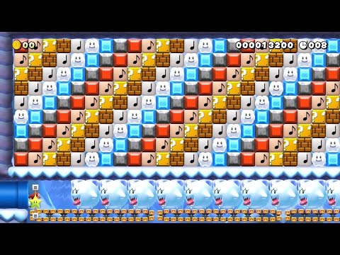 Super Mario Maker 2 - speedrun x refreshingcourse ! (30s) by RiceCake - No Commentary