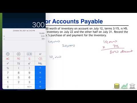 Practice Problem AP-01: Accounting for Accounts Payable