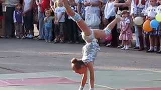 preview picture of video 'Юна пологівська гімнастка'