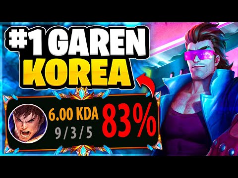 How a Challenger Garen has an 83% WR Midlane