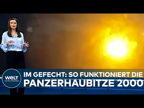 UKRAINE-KRIEG: Artillerie aus Deutschland! So funktioniert die Panzerhaubitze 2000 im Gefecht