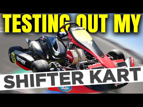 Testing Out My NEW Factory Shifter Kart | CalSpeed Karting Center