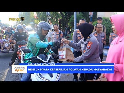 POLWAN DAN BHAYANGKARI POLRES NGAWI GELAR BAKTI SOSIAL UNTUK MASYARAKAT