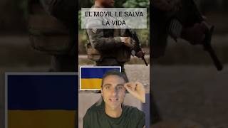 El móvil frena la bala y salva su vida.#supervivencia #curiosidades #emergencia