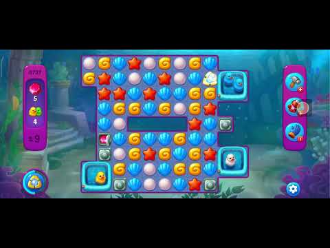 Fishdom Super Hard Level 8737. NO BooSTERS