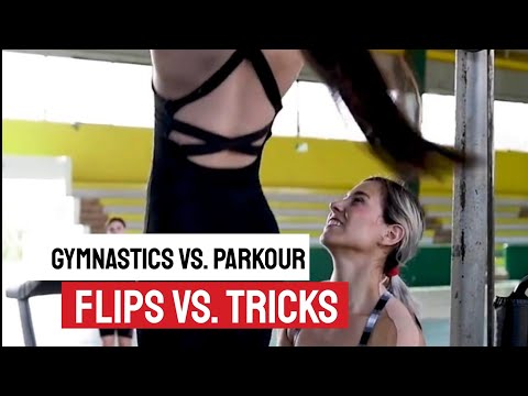 Gymnastics vs. Parkour: Flips vs. Tricks