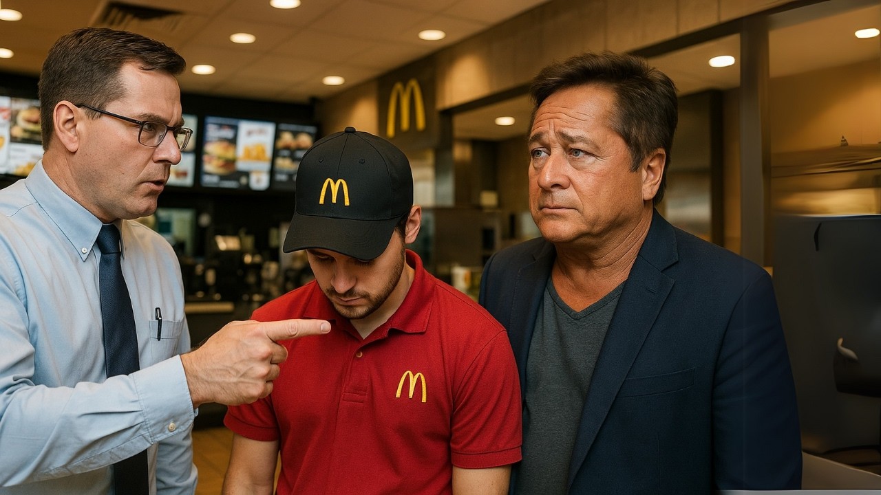 Funcionário McDonald's demitido por dar comida de graça a leonardo – O que ele faz é surpreendente!