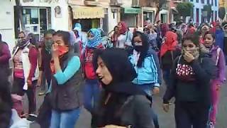 NORMALISTAS EN LAS CALLES DE LA CAPITAL