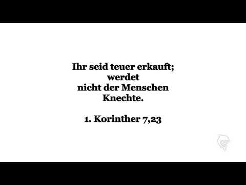 Merkzettel: "  1. Korinther 7,23  "
