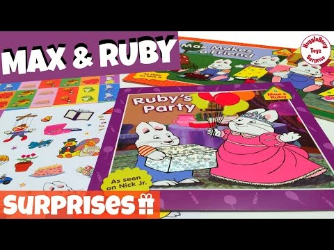 Max and Ruby | Surprise Gifts | Max and Ruby Books | Activity Box | Max and Ruby Games Rabbit Books Video