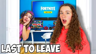 LAST to LEAVE the GAMING ROOM with our FANS 🤩