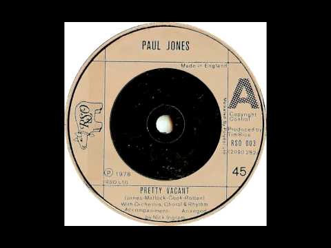 Paul Jones - Pretty Vacant (Sex Pistols Cover)