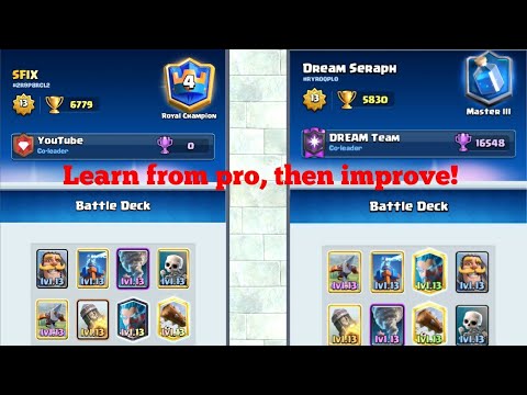 Ladder Trophy Push Gameplays! Icebow Is Insane! - Clash royale