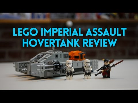 Lego Star Wars Imperial Assault Hovertank Review - Set 75152