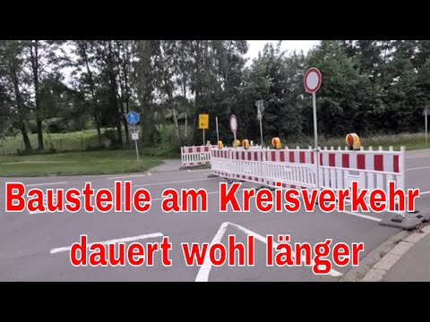 Jülich - Die Sperrung des Kreisverkehrs an der Merscher Höhe wird wohl noch länger dauern