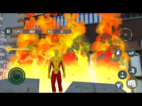 ► Rope Superhero Amazing Spider City Rescue