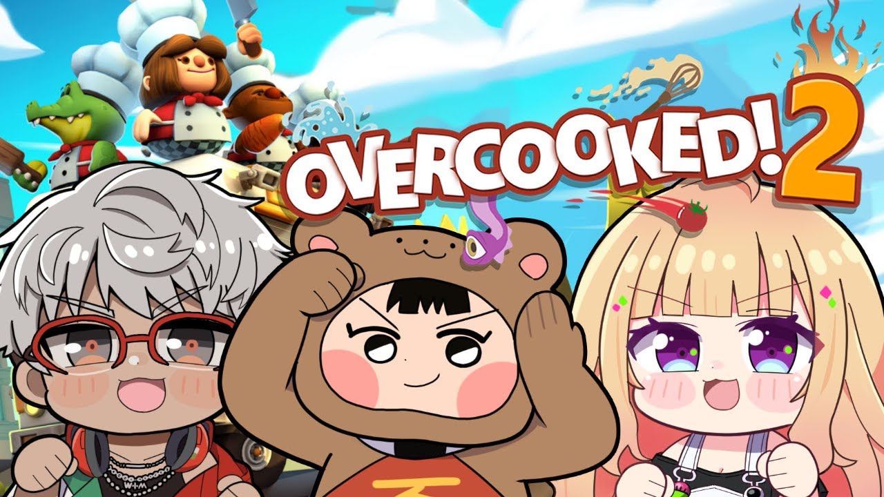【Overcooked 2】ガイル村料理店開店！ビーストカップ打ち上げ！【アキロゼ/ホロライブ】