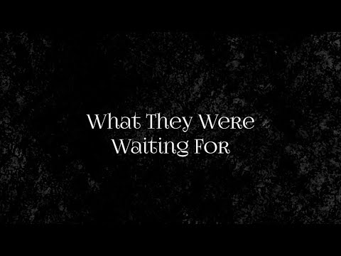 What They Were Waiting For - Seth Carpenter