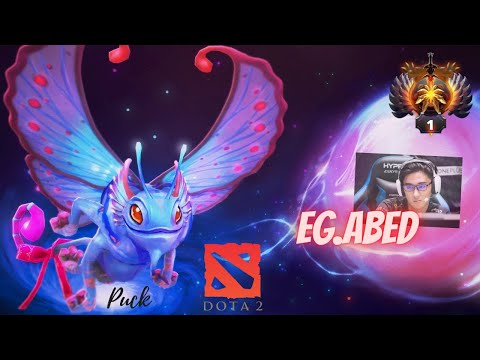 EG.ABED - Puck Midlane - Ranking 1 MMR GAMEPLAY - Dota 2 Pros