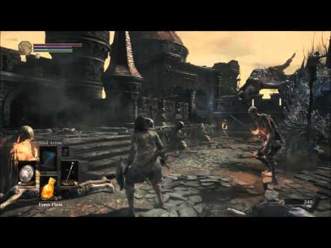 Dark Souls 3 Walkthrough #1  - First Bonfire to the Second - High Wall of Lothric