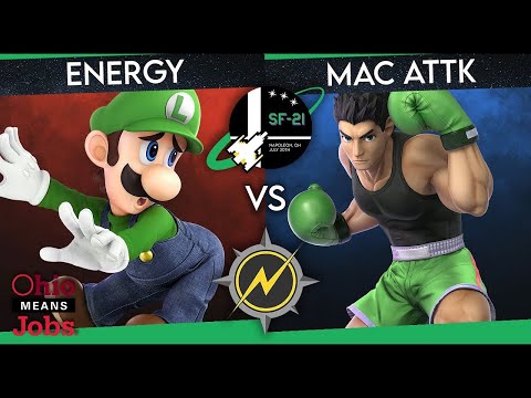 Starfight 21 - Energy (Luigi, Mario) vs mac attk (Little Mac)
