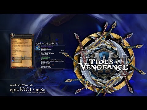 Sentinel's Greatblade 385 ilvl from Warfront: The Battle for Darkshore quest