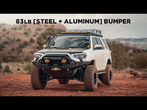 5th Gen 4Runner Hi-Lite Overland Front Bumper Install [With All Accessories]
