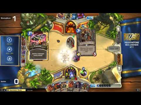 Hearthstone - WaningMoon vs Anillio - SEA Legends - Season 11 - Finals