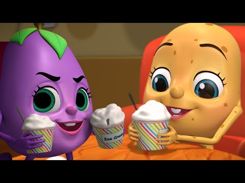 Aloo Ka Chaloo Aur Baingan Bade Pareshan Hai Bhai | Hindi Rhymes for Children | Infobells