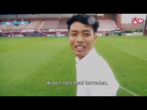 Luqman Hakim first day at KV Kortrijk