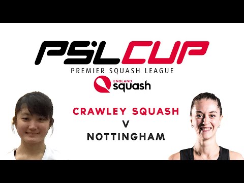 Premier Squash League Cup 2022 - Crawley Squash v Nottingham - Satome Watanabe v Coline Aumard