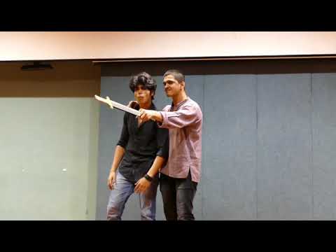 Amaan Panday Play rehearsal