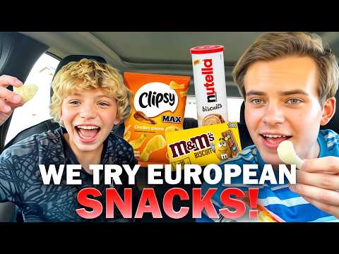 Nick and Francis Try Crazy Snacks!