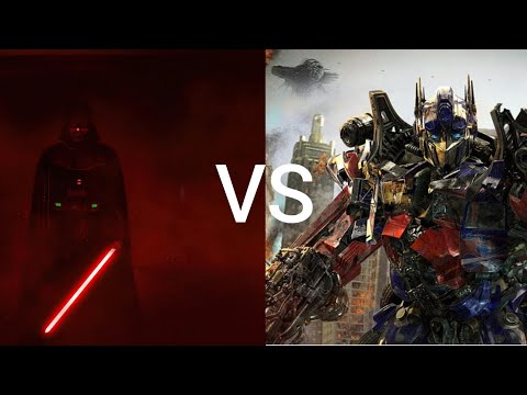Darth Vader VS Optimus Prime