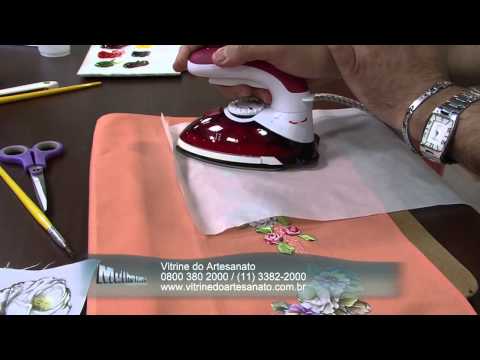 Mulher.com 26/09/2013  Pintura em tecido - Luis Moreira - (Bloco 1/2)