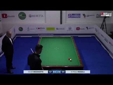 Redaelli Paolo VS Mezzanotte Iuri - 21° Campionato Italiano Brescia