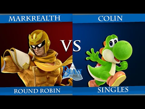 Top Blastzone 30 Round Robin - Markrealth (Captain Falcon) Vs. colin (Yoshi)